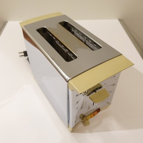 Vintage Atomic Mary Proctor Silex Starflite Mid Century Modern Toaster Working - Picture 2 of 11